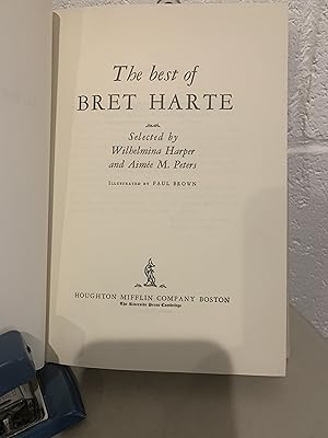 Imagen del vendedor de The Best of Bret Harte a la venta por All-Ways Fiction