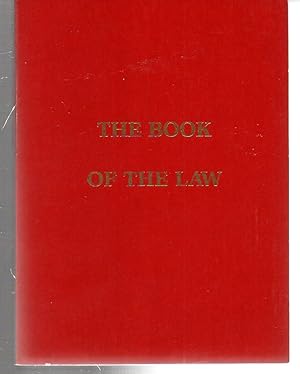 Seller image for The Book of the Law for sale by EdmondDantes Bookseller