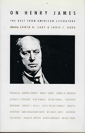 Imagen del vendedor de ON HENRY JAMES: THE BEST FROM AMERICAN LITERATURE a la venta por Antic Hay Books