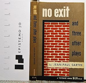 Seller image for No Exit and Three Other Plays for sale by Epistemo Jo Books