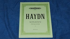 Imagen del vendedor de Haydn Sonaten fr Klavier zu zwei Hnden, Band II (Edition Peters, Nr. 713b). a la venta por Versandantiquariat Ingo Lutter