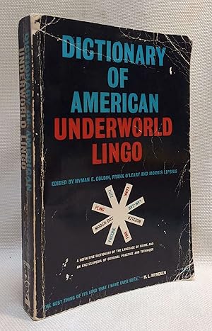 Dictionary of American Underworld Lingo