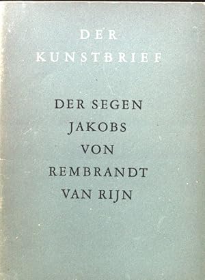 Bild des Verkufers fr Der Segen Jakobs. Der Kunstbrief zum Verkauf von books4less (Versandantiquariat Petra Gros GmbH & Co. KG)