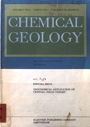 Image du vendeur pour Introduction to a symposium on crystal-field theory an mineralogy - in: Special Issue. Geochemical Application of Crystral-Field Theory. Chemical Geology. Vol. 5, No. 4 mis en vente par books4less (Versandantiquariat Petra Gros GmbH & Co. KG)