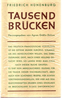 Tausend Brücken. Eine biographische Erzählung aus dem Schicksal eines Landes.