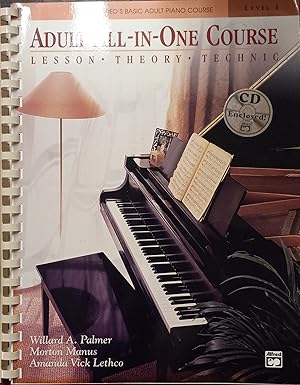 Image du vendeur pour Alfred's Basic Adult Piano Course, Level 1; Adult All-In-One Course mis en vente par The Book House, Inc.  - St. Louis