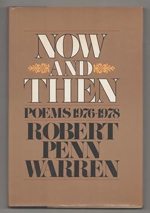 Seller image for Now and Then: Poems 1976-1978 for sale by Jeff Hirsch Books, ABAA