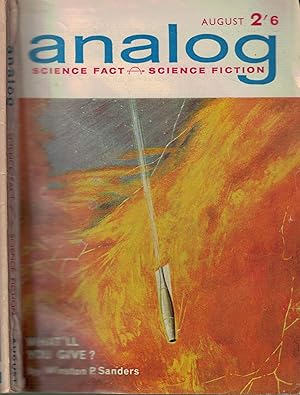 Bild des Verkufers fr Analog. Science Fiction and Fact. Volume 19, Number 8. August 1963. British edition zum Verkauf von Barter Books Ltd