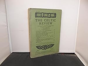 Immagine del venditore per The Celtic Review February 1911 (Volume VII, No 25) including The Pictish Race and Kingdom by James Ferguson venduto da Provan Books