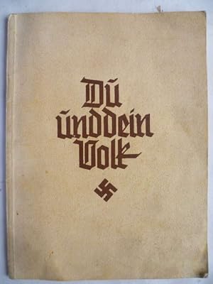 Du und dein Volk. Herausgegeben von der Reichsleitung der NSDAP, Hauptamt für Erzieher.