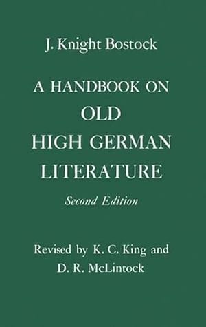 Seller image for A Handbook on Old High German Literature (Hardcover) for sale by Grand Eagle Retail