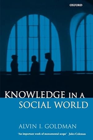 Bild des Verkufers fr Knowledge in a Social World (Paperback) zum Verkauf von Grand Eagle Retail