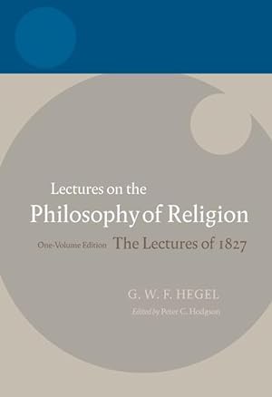 Seller image for Hegel: Lectures on the Philosophy of Religion (Paperback) for sale by Grand Eagle Retail