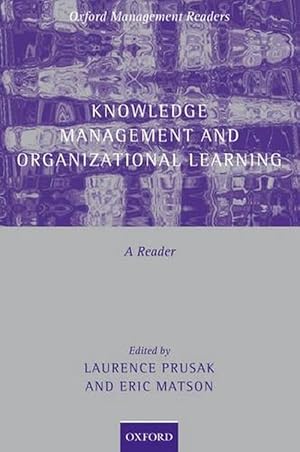 Seller image for Knowledge Management and Organizational Learning (Paperback) for sale by Grand Eagle Retail