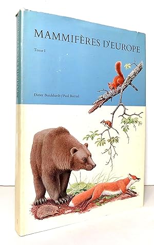 Image du vendeur pour Mammifres d'Europe. I: Insectivores, chauves-souris, primates, livres, etc. mis en vente par La Bergerie