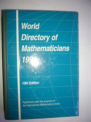 World Directory of Mathematicians 1994 10th edition