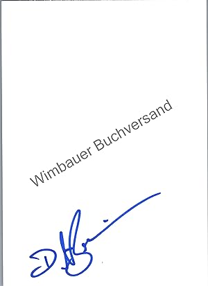 Bild des Verkufers fr Original Autogramm Dieter Baumann /// Autograph signiert signed signee zum Verkauf von Antiquariat im Kaiserviertel | Wimbauer Buchversand