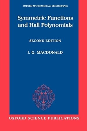 Immagine del venditore per Symmetric Functions and Hall Polynomials (Paperback) venduto da AussieBookSeller