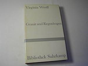 Bild des Verkufers fr Granit und Regenbogen. Essays - Bibliothek Suhrkamp 59 / 1.- 5. Tausend zum Verkauf von Antiquariat Fuchseck