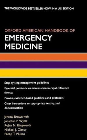 Seller image for Oxford American Handbook of Emergency Medicine (Paperback) for sale by Grand Eagle Retail