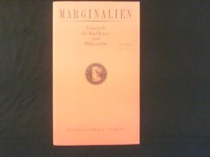 Marginalien. Zeitschrift für Buchkunst und Bibliophilie. 212. Heft (4, 2013).