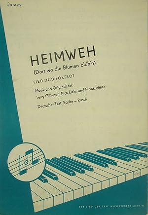 Seller image for Heimweh (Lied und Foxtrot) (Klavier), for sale by Versandantiquariat Hbald