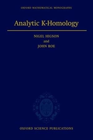 Seller image for Analytic K-Homology (Hardcover) for sale by Grand Eagle Retail