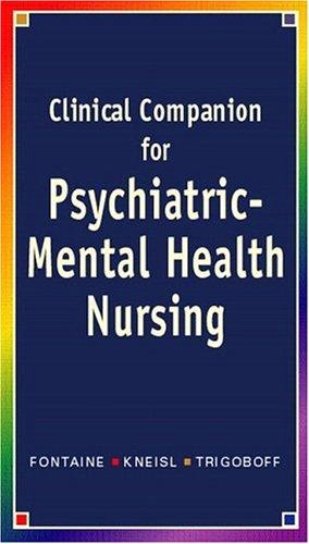 Imagen del vendedor de Clinical Companion for Psychiatric-Mental Health Nursing a la venta por WeBuyBooks