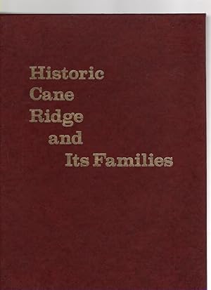 Image du vendeur pour Historic Cane Ridge and Its Families mis en vente par McCormick Books