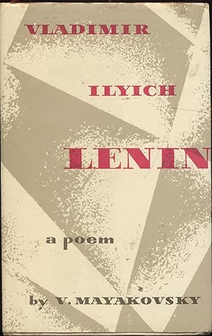 Imagen del vendedor de Vladimir Ilyich Lenin a poem a la venta por RT Books