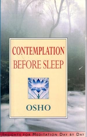 Imagen del vendedor de CONTEMPLATION BEFORE SLEEP a la venta por By The Way Books