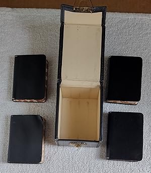 Midget Dictionary Leather Boxed Set: English - Spanish / Spanish - English; English - French / Fr...