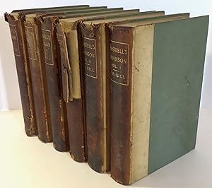 Boswell's Life of Johnson [ Complete Set Volumes 1-6 ] Including Bowell's Journal of a Tour to th...