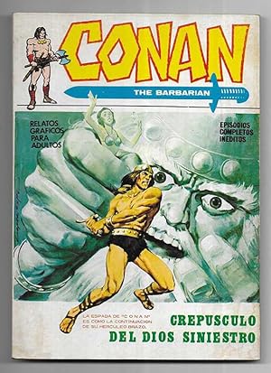 Conan the barbarian nº 2 Crepusculo del Dios Siniestro Taco Vertice 1ª edición