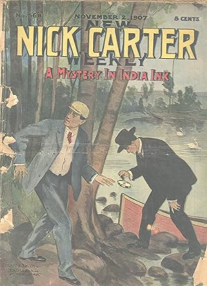 Immagine del venditore per A mystery in India ink; or, Nick Carter in search of a secret [caption title] In: New Nick Carter Weekly venduto da Zamboni & Huntington
