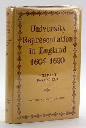 UNIVERSITY REPRESENTATION IN ENGLAND, 1604-1690