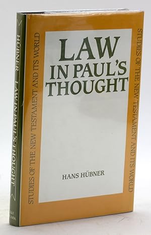 Imagen del vendedor de Law in Paul's Thought (Studies of the New Testament and Its World) [Studies of the New Testament and Its World] a la venta por Arches Bookhouse