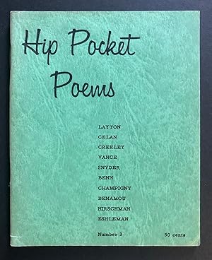 Seller image for Hip Pocket Poems 3 (Number 3, December 1960) for sale by Philip Smith, Bookseller