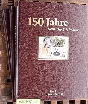 150 jahre deutsche briefmarken Jubiläums-Edition. Band 1 - 3.
