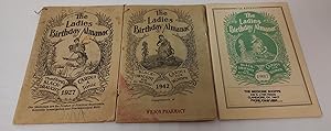 Ladies Birthday Almanacs; set of three from 1926 to 1986