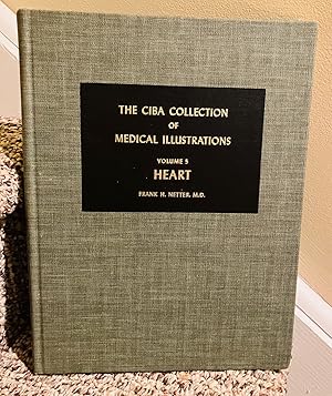 Image du vendeur pour the CIBA COLLECTION of MEDICAL ILLUSTRATIONS VOLUME 5. a COMPILATION of PAINTINGS on the NORMAL and PATHOLOGIC ANATOMY and PHYSIOLOGY, EMBRYOLOGY, and DISEASES of the HEART. * mis en vente par Henry E. Lehrich