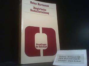 Seller image for Empirische Sozialforschung : Probleme u. Entwicklungen. Grundfragen der Soziologie ; Bd. 2 for sale by Der Buchecker