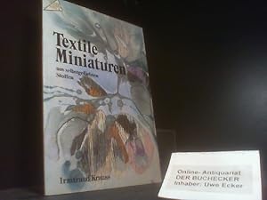 Textile Miniaturen aus selbstgefärbten Stoffen. Topp