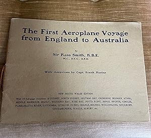 The First Aeroplane Voyage From England to Australia