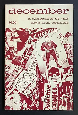 Seller image for December 18 2/3 (Volume 18, Numbers 2 & 3; XVIII; 1976) - includes Golden Age DC Comics collage cover featuring Batman and Superman for sale by Philip Smith, Bookseller