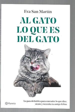 AL GATO LO QUE ES DEL GATO