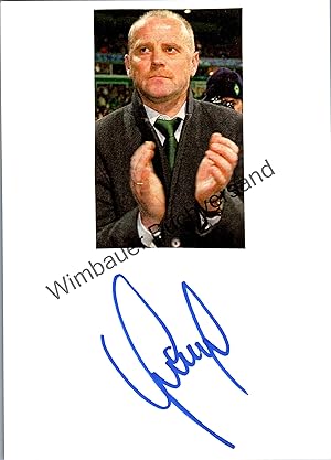 Seller image for Original Autogramm Thomas Schaaf Werder Bremen /// Autogramm Autograph signiert signed signee for sale by Antiquariat im Kaiserviertel | Wimbauer Buchversand