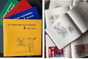 Le Corbusier Sketchbooks. Vol. I-1914-1948. Vol.II-1950-1954. Vol.III-1954-1957. Vol.IV-1957-1964...