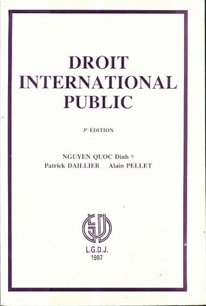 Droit international public - Patrick Pellet