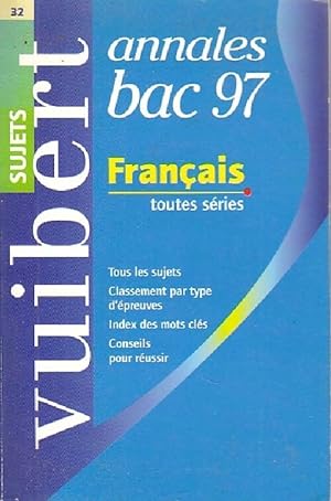 Français 1ère toutes séries 1997 - Inconnu